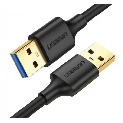 Cablu USB Ugreen US128 2m 10371 USB 3.0 A-A negru
