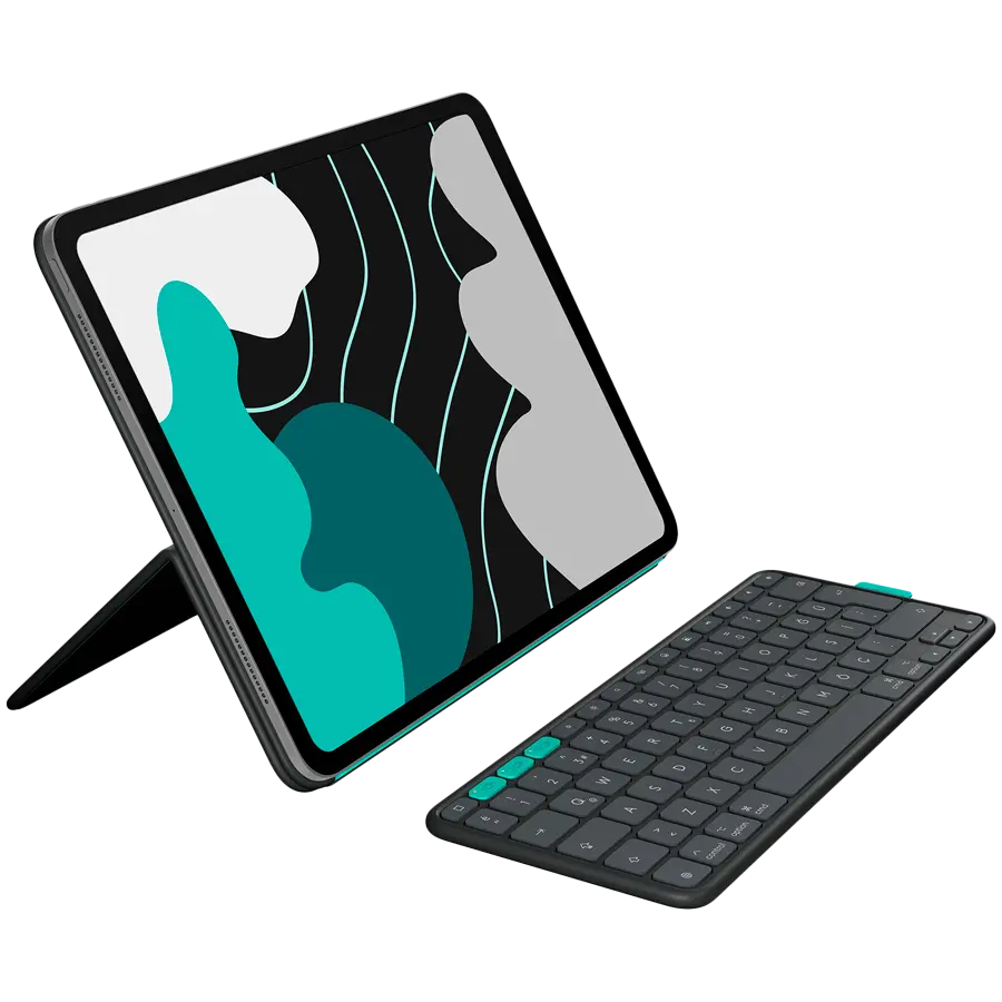 Husă tastatură Logitech Flip Folio Graphite iPad Pro 13″