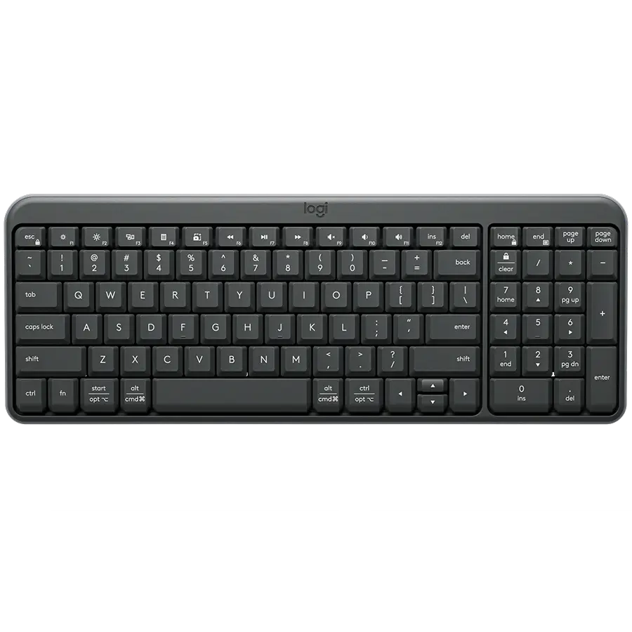 LOGITECH K250 – GRAPHITE – US INT’L – 2.4GHZ/BT – INTNL-973