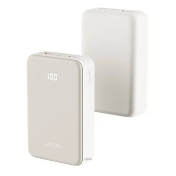 POWER BANK Ugreen „PB507”, 10000mAh, 20W , 1 x USB, 1 x USB Type-C, display, gri, „75131B” (timbru verde 0.98 lei)