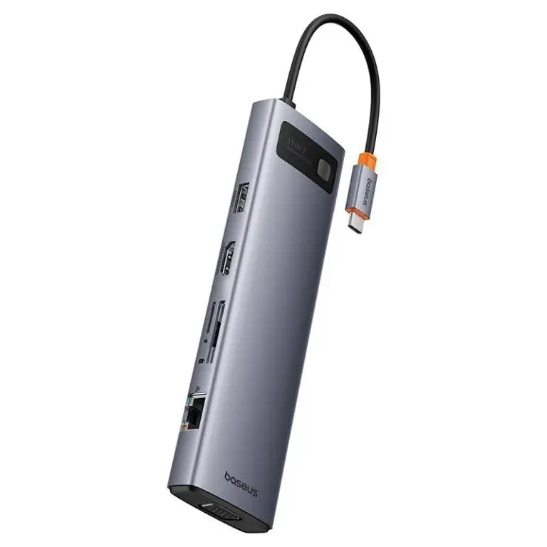Docking Baseus Metal Gleam 11-in-1 gri