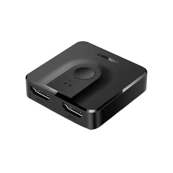 Switch HDMI Ugreen CM217 4K 60Hz bidirecțional negru