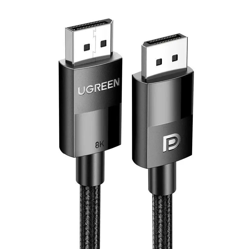Cablu DisplayPort Ugreen DP114 3 m 8K 60 Hz negru