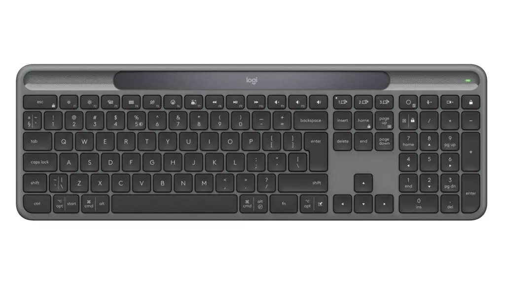 Tastatură Logitech K980 Signature Slim Solar US graphite