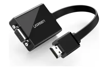 Cablu video Ugreen MM103 HDMI VGA 40248 0.15m negru