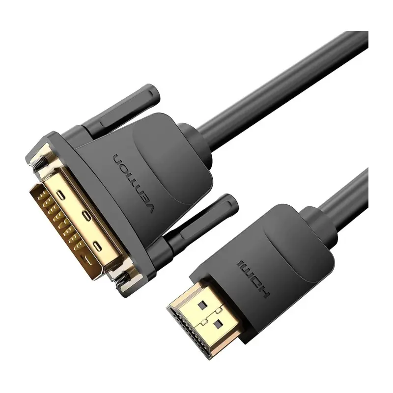 Cablu HDMI DVI Vention ABFBJ 5m Negru