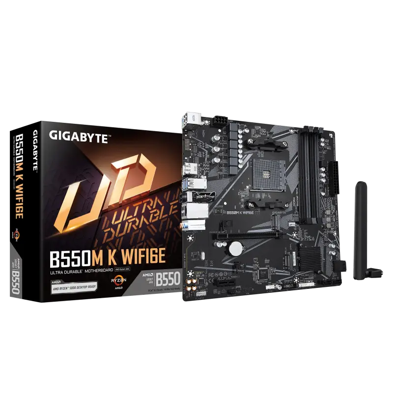 Placă de bază Gigabyte B550M K WIFI6E