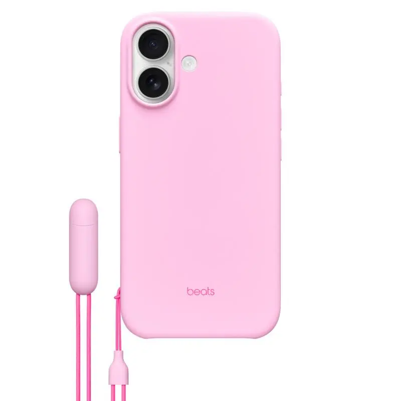 Husă Beats Kickstand iPhone 17 MagSafe Camera Control roz piper