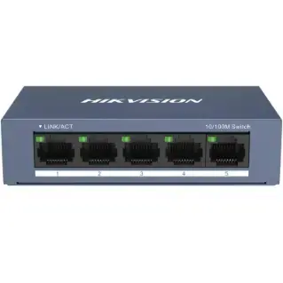 Switch Hikvision DS-3E0105-O 5 porturi Fast Ethernet