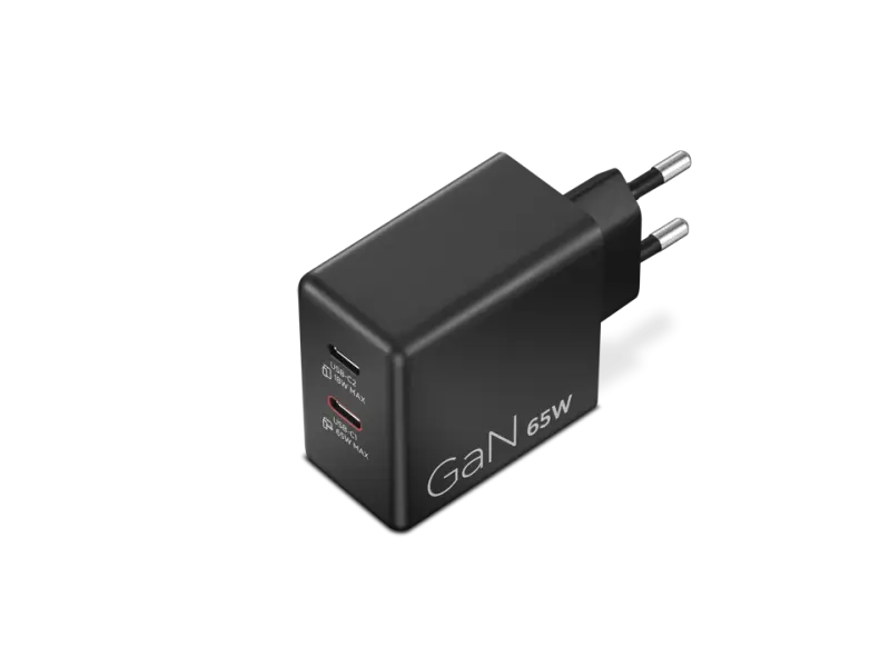 Încărcător Lenovo Dual USB-C 65W GaN