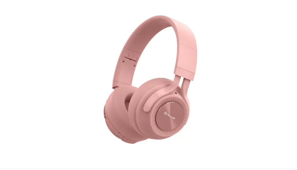Căști Bluetooth Tellur Feel roz over-ear