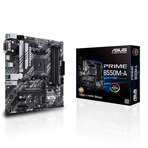 Placă de bază ASUS PRIME B550M-A/CSM AM4 mATX