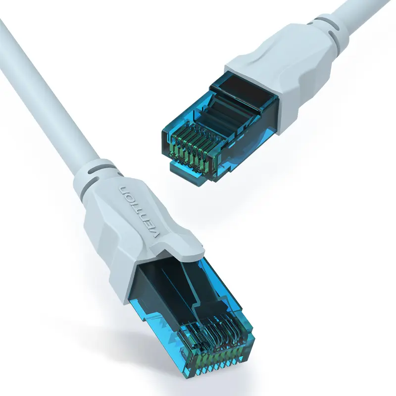 Patch cord UTP Vention Cat 5e 10m albastru VAP-A10-S1000