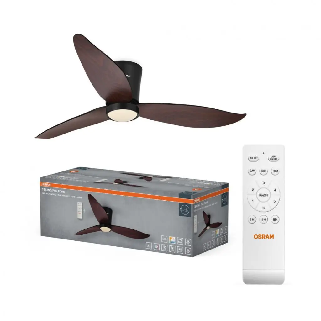 CEILING FAN FOHN 1168 41W CCT OSRAM