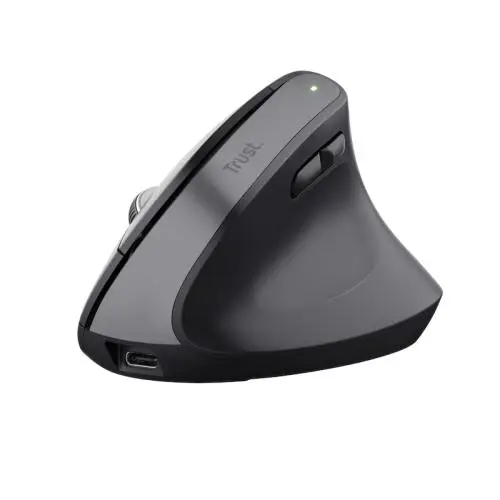 Mouse Trust Bayo Plus wireless ergonomic negru