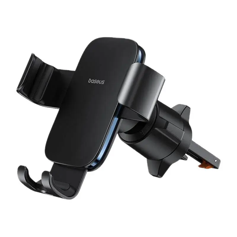 SUPORT AUTO Baseus Metal Age III pt. SmartPhone, gravitational, fixare grila ventilatie, metal „C40467600111-01” – 6932172663629