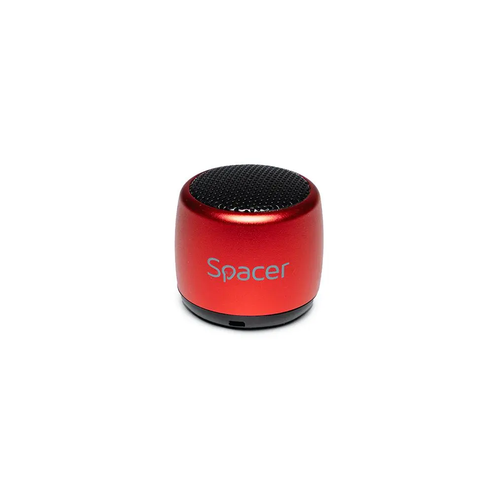 BOXA SPACER portabila bluetooth, Cri-Cri-RED, RMS:  3W, control volum, acumulator 300mAh, timp de functionare pana la 2 ore, distanta de functionare pana la 10m, incarcare USB, RED, „SPB-Cri-Cri-RED” 43501767 (timbru verde 0.18 lei)