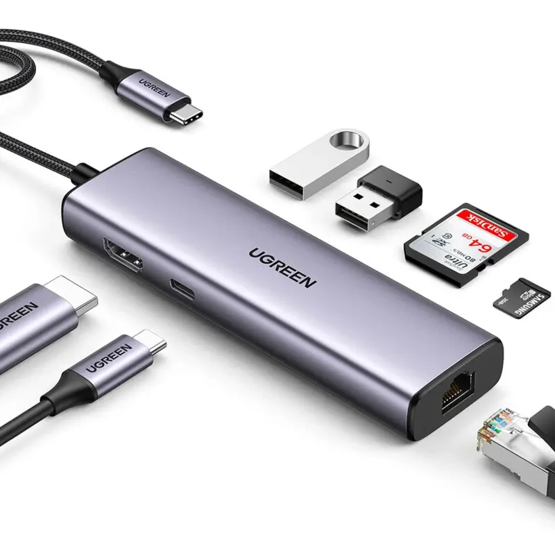 Docking station Ugreen CM512 USB-C 90568