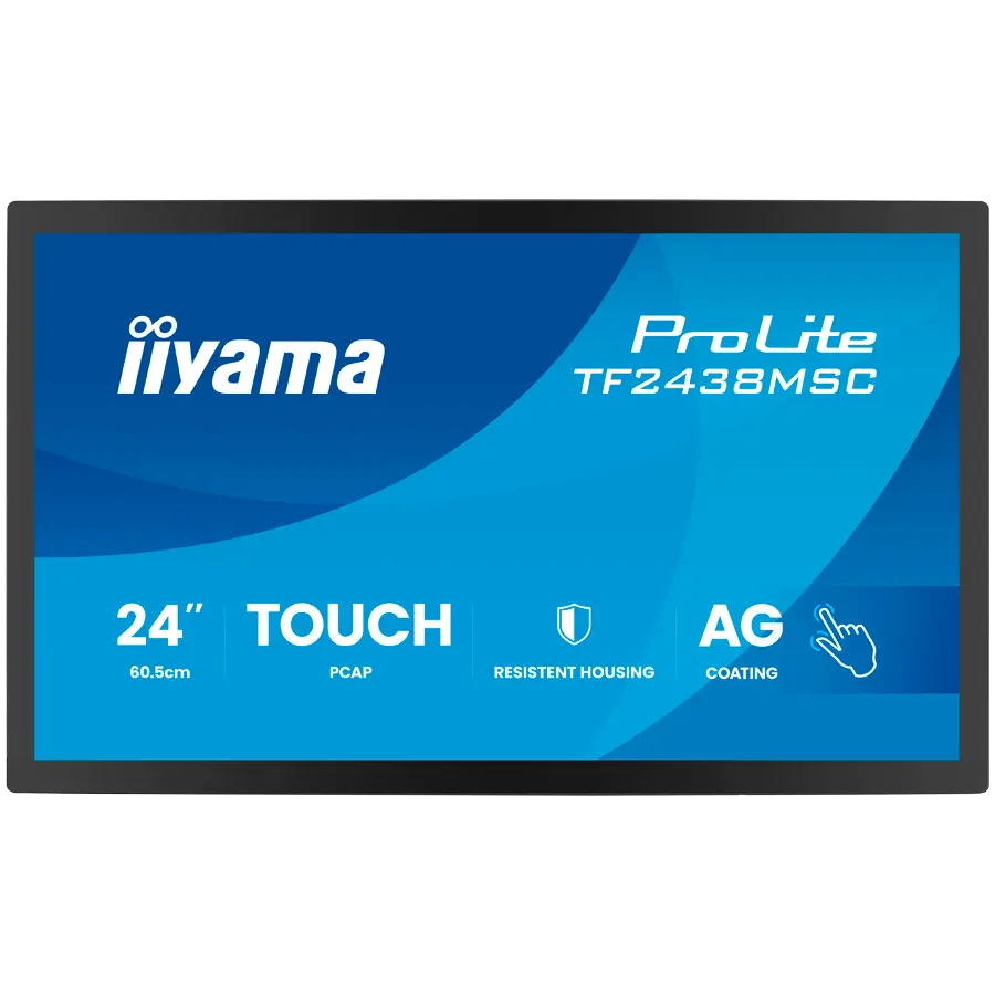 Monitor Touchscreen iiyama ProLite TF2438MSC-B2 24 inch Full HD Open Frame