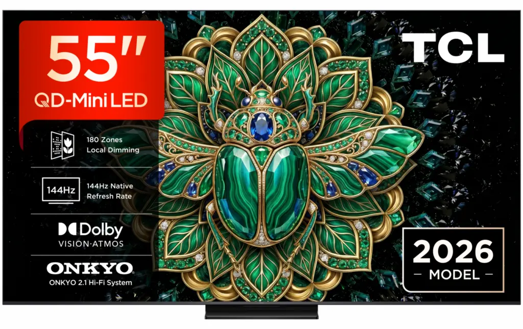Televizor TCL 55MQLED75L Mini LED 55 inch 4K