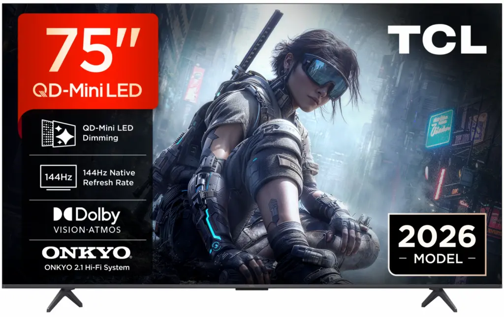Televizor TCL 75T8D Mini LED 75 inch 4K
