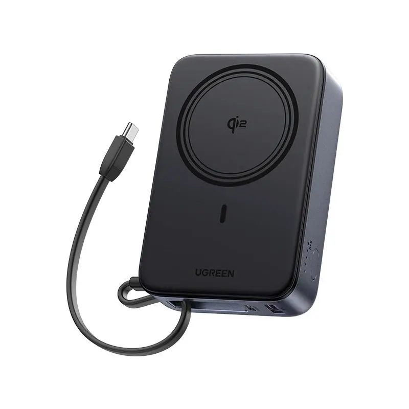 Power bank Ugreen PB567 55450B 20000mAh 30W Qi2 magnetic gri