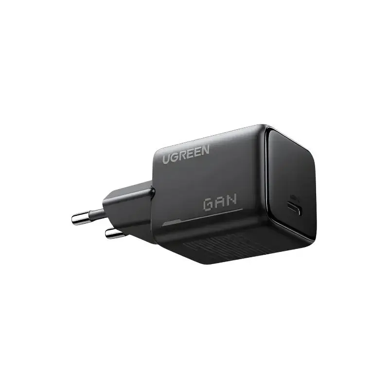 INCARCATOR retea Ugreen GaN „X517” Quick Charge 25W, 1 x USB Type-C, negru „65736” (timbru verde 0.18 lei)