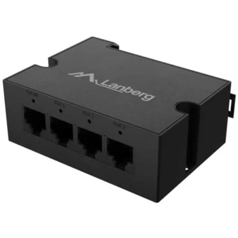 Switch PoE Lanberg DIN-GE4-BT-90W 1IN 3OUT