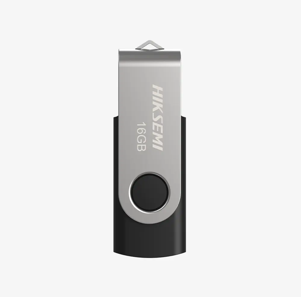 MEMORIE USB 3.0 HIKSEMI 16 GB, capac metalic, carcasa plastic, negru, „HS-USB-M200S/16G/U3” (timbru verde 0.03 lei)