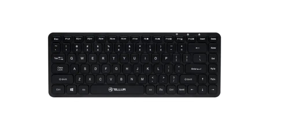 Tastatură wireless Tellur mini neagră TLL491251