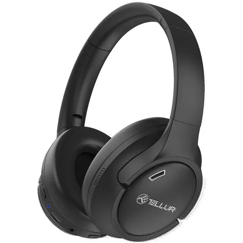 Căști Bluetooth Tellur Vibe Negru – ANC