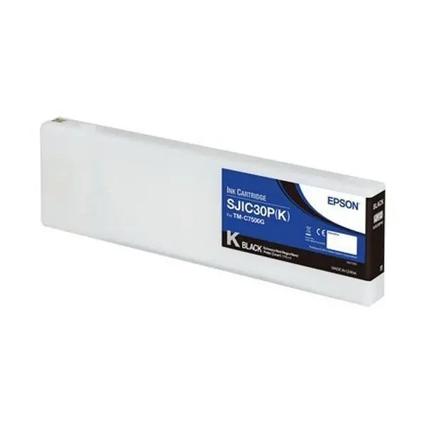 Cartus Cerneala Original Epson Black, SJIC30P, pentru TM-C7500G, 294.3ml, (timbru verde 1.2 lei), „C33S020639”