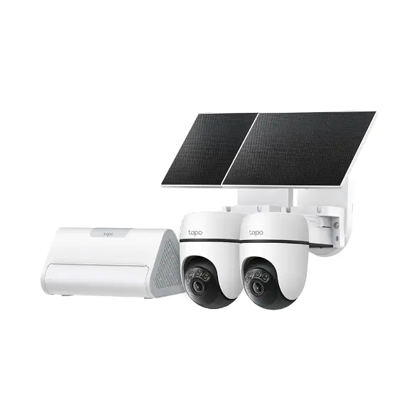 Kit cameră Tapo HB112 solar 2K pan/tilt 2 camere