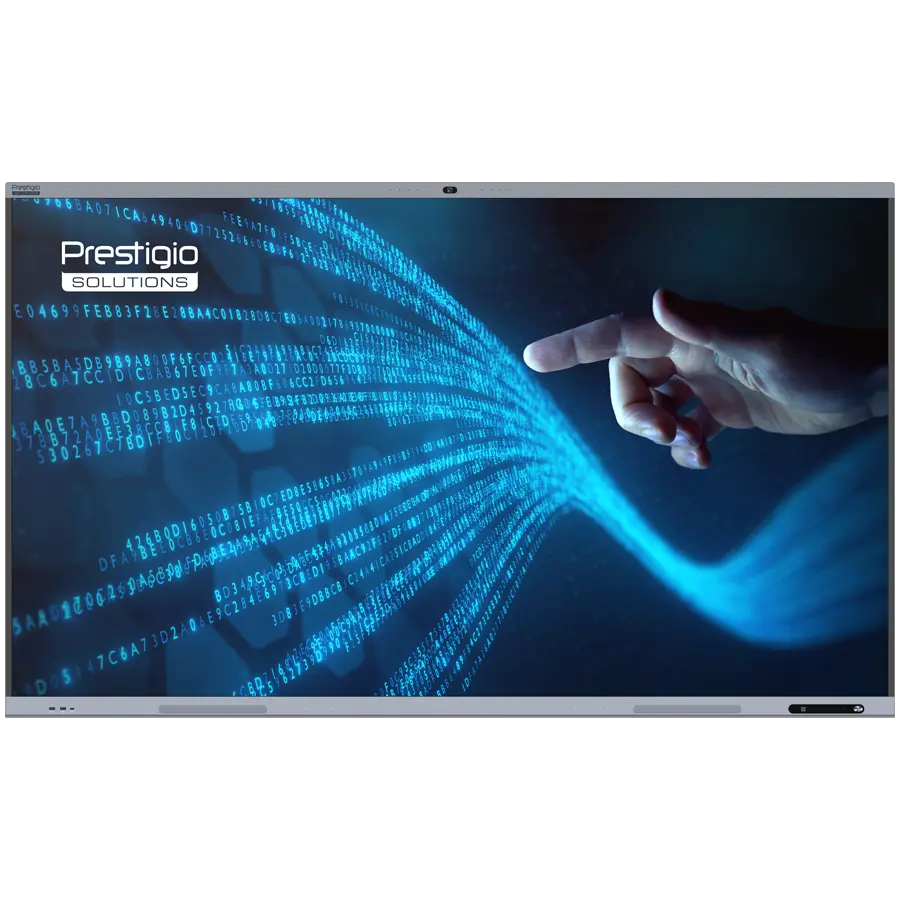 PRESTIGIO SOLUTIONS Multiboard 75” Light+ Gen 2, Android 13, Google EDLA, AI Camera, 16/128GB