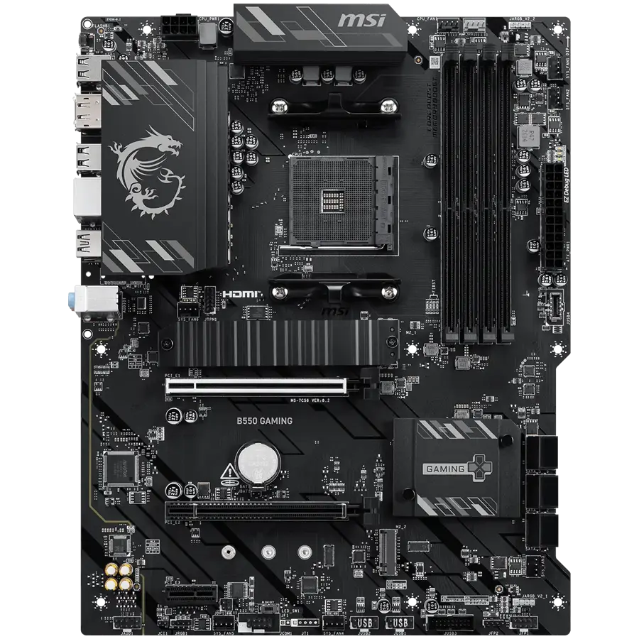 Placa de baza MSI B550 GAMING AM4