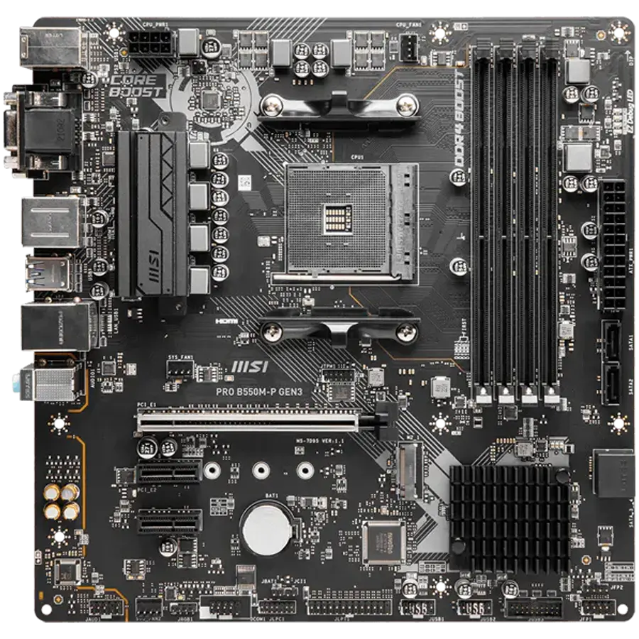 Placă de bază MSI PRO B550M-P