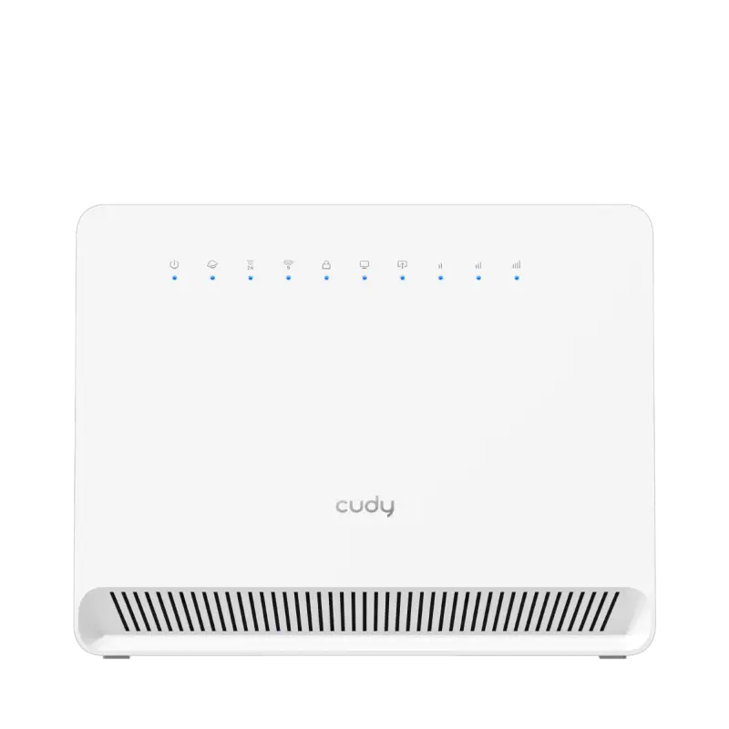 CUDY AC1200 Wi-Fi 4G LTE-Cat4 Router „LT500E” (timbru verde 0.8 lei)
