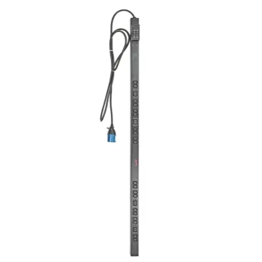 PDU APC, ZeroU pt. rack 19 inch, 24 prize IEC, intrare IEC, max 32 A, cablu 3 m, negru, „AP7553” (timbru verde 2 lei)