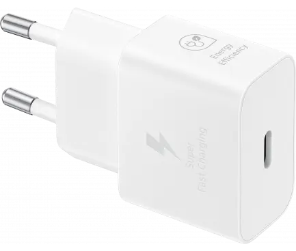 Încărcător Samsung EP-T2510NWEGEU 25W Super Fast Charger Alb