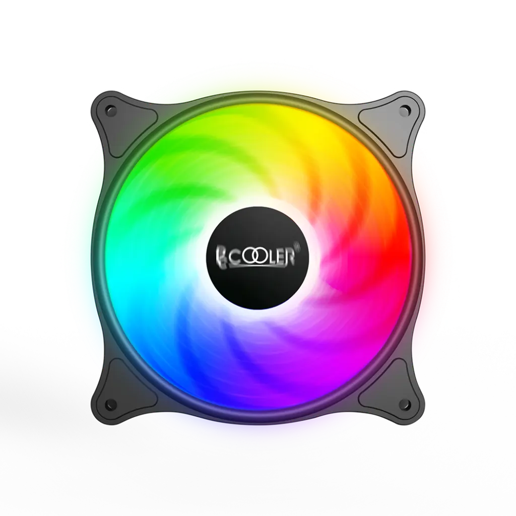 Ventilator PC PCCooler FX-120-3 RGB 120 mm 3-pin fix