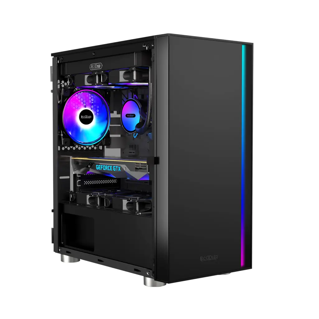 Carcasă PCCOOLER LM300G ARGB mATX ITX