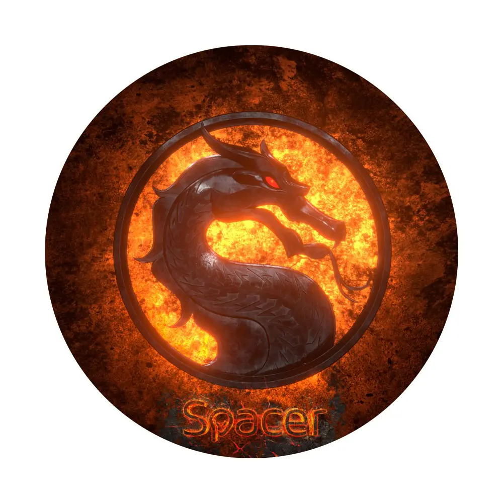 Covor gaming Spacer DRAGON 120 cm