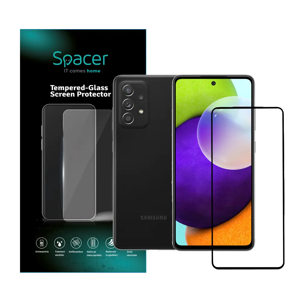 Folie sticla Spacer Samsung Galaxy A52S 9H 0.3 mm