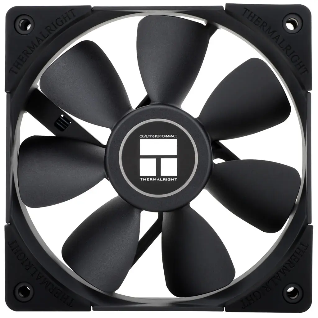 Ventilator Thermalright, 120mm, 400 – 1500 rpm, S-FDB Bearing, 65.25 cfm, RGB – AURA Sync, , negru, „TL-R12-B” (timbru verde 0.18lei)