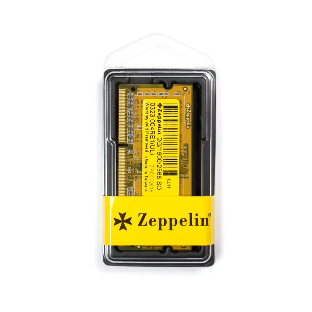 SODIMM  Zeppelin, DDR3 2GB, 1600 MHz, retail „ZE-SD3-2G1600”