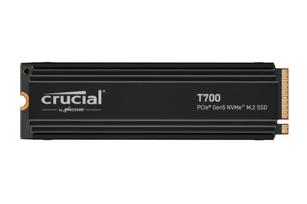 SSD Crucial T700 4TB M 2 PCIe Gen5 cu heatsink