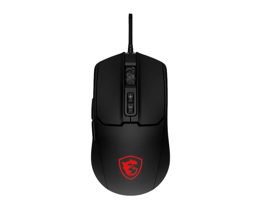 Mouse gaming MSI FORGE GM100 6400 DPI USB negru