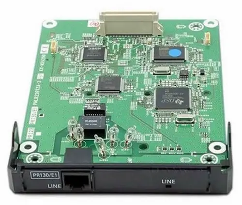 CENTRALE telefonice Panasonic Cartela ISDN PRA/E1 „KX-NS5290CE” (timbru verde 4.0 lei)