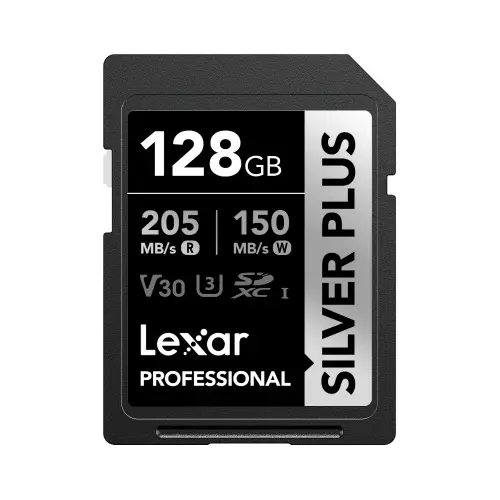 Card memorie Lexar Professional Silver Plus SDXC 128GB UHS-I