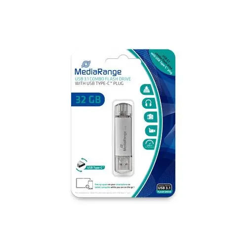Memorie USB MediaRange MR936 32GB USB-A USB-C